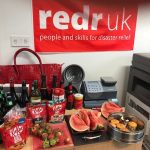 Fundraising for Wear Red for RedR UK