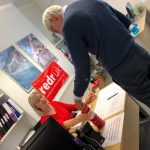 Paul Carpenter donates to Wear Red for RedR UK 